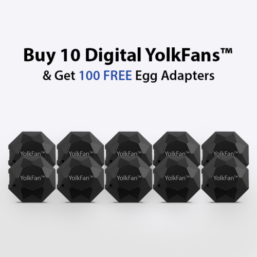 Digital YolkFan™ Pro 10 Pack + 100 Free Adapters