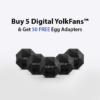 Digital YolkFan™ Pro 5 Pack + 50 Free Adapters