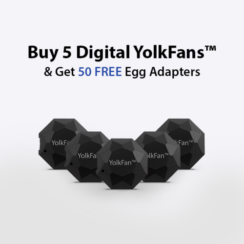 Digital YolkFan™ Pro 5 Pack + 50 Free Adapters